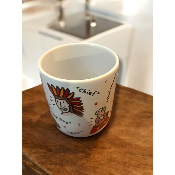 The Boss Theme Jumbo 18 oz. Ceramic Coffee Cup FTD VTG Mug Guru Big Cheese Dog - Picture 6 of 15